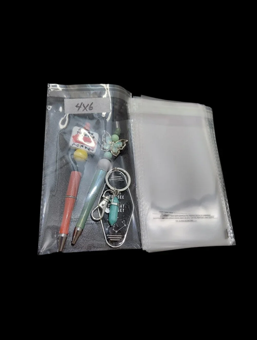 15ct. 4x6 Cellophane Resealable Bag With Suffocation Warning      🦋LAST ONE